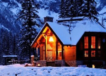 Warming of a wooden house