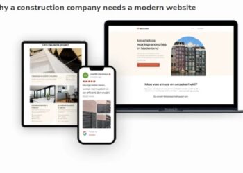 Website development and promotion for construction companies and developers