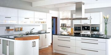 White kitchen cabinets from Luxod Furniture: main advantages and recommendations for choosing
