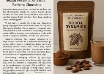 The science behind cocoa dynamics: unpacking the health potential of Santa Barbara Chocolate