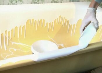 Головні переваги застосування акрилу для ванн та правила нанесення