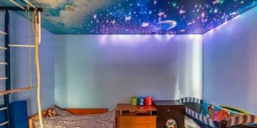 Подвесной потолок в детскую: достоинства, монтаж и как заказать потолок на сайте