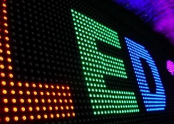 Производство и использование LED табло для наружной рекламы