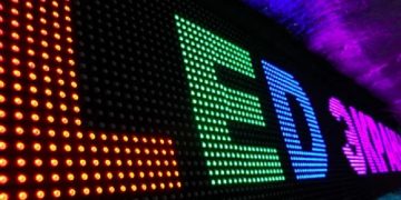 Производство и использование LED табло для наружной рекламы